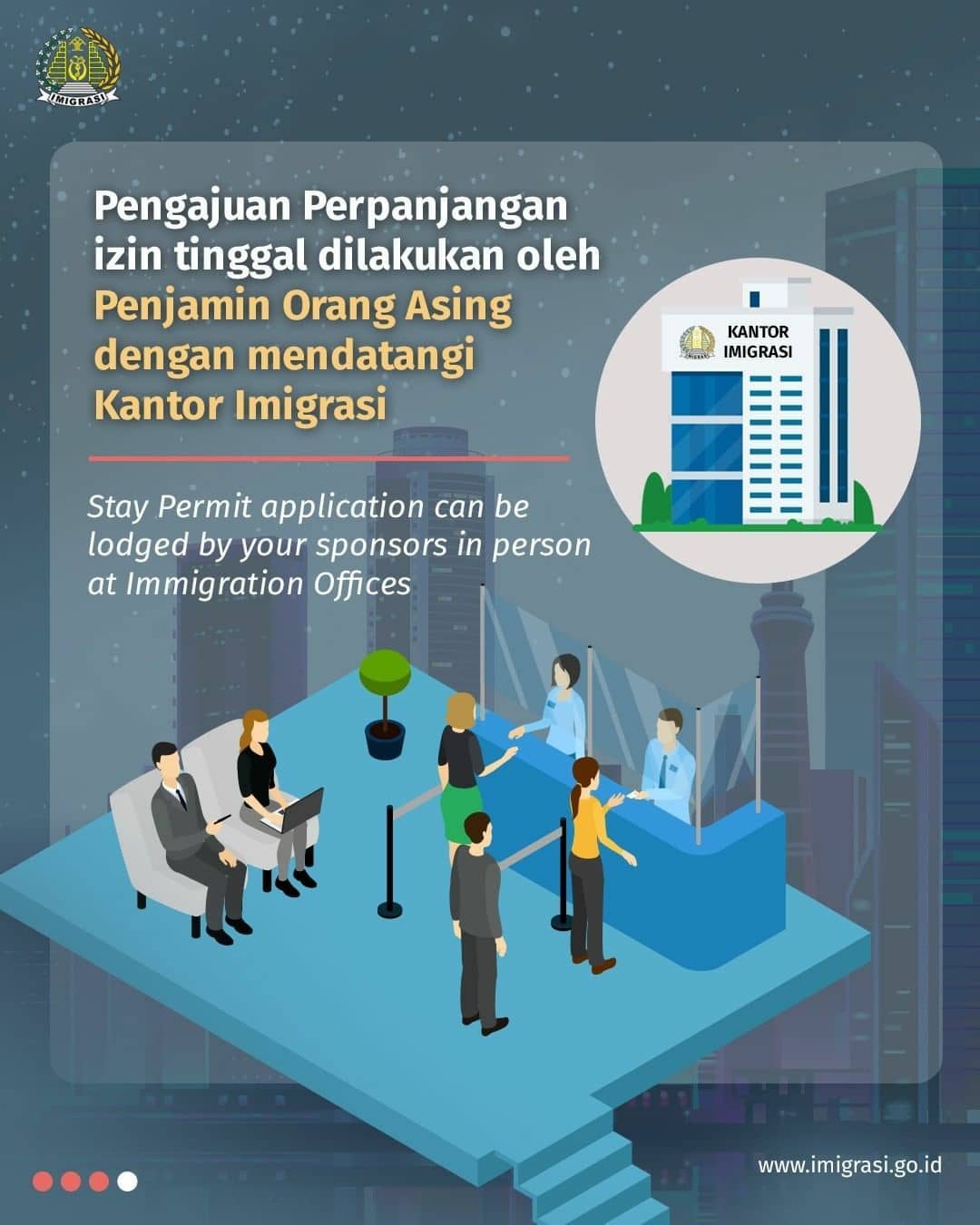 ITAS/ITAP/IMK/ HABIS MASA BERLAKU SAAT DILUAR NEGERI HARUS GIMANA?